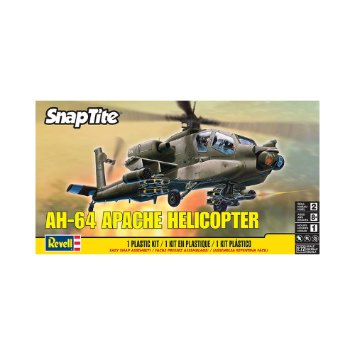 Revell SnapTite Apache Helicopter Plastic Model Kit